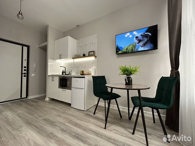 

Квартира-студия, 17 м², 1 кровать