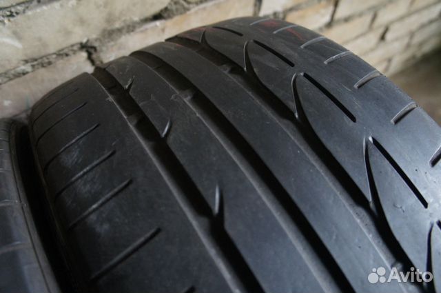 Летние шины бу R19 255/35/19 Bridgestone RFT пара