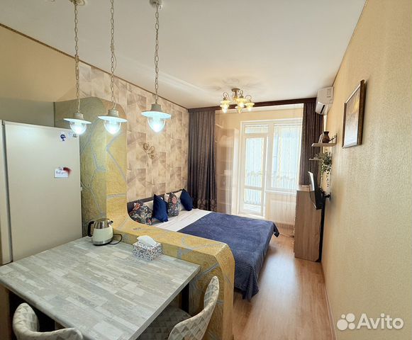 

Квартира-студия, 27 м², 1 кровать