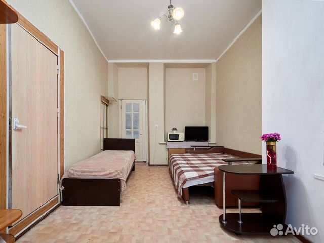 

1-к. квартира, 30 м², 3 кровати