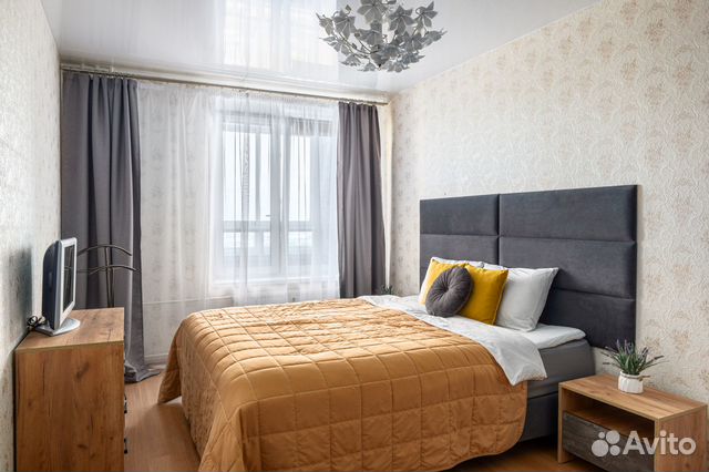 

1-к. квартира, 40 м², 2 кровати