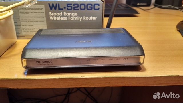 Asus wl 520gc. WL-520gc. ASUS Wireless Router WL-520gc.