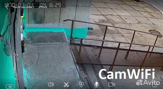 Видеонаблюдение. Комплект 4 IP WiFi камеры