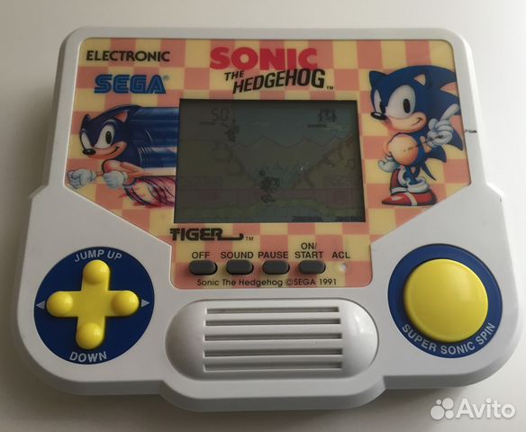 Электронная игра Sonic the Hedgehog (Соник). Sega