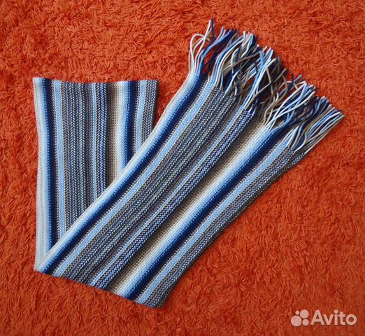 Мужской шарф McNeal (Italy) 50 шерсть, отл. сост Мужской шарф McNeal (Italy) 50 шерсть, отл. сост