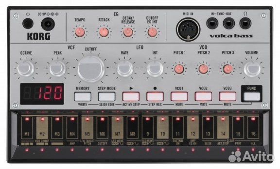Korg Volca Bass новый Korg Volca Bass новый