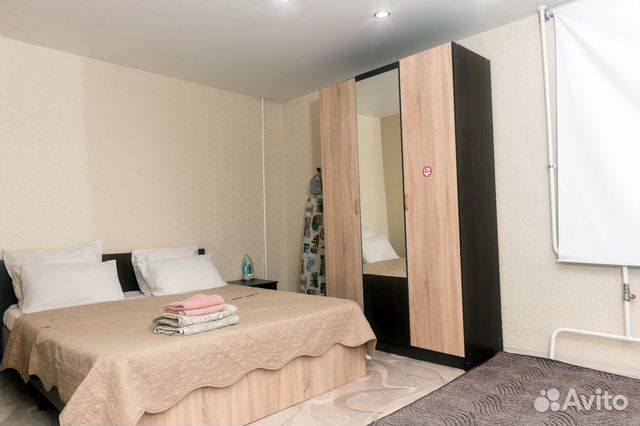 

1-к. квартира, 34 м², 2 кровати