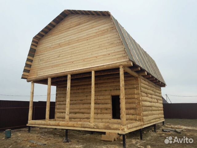 Сруб дома с доставкой и установкой