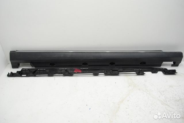 Накладка порога с хромом Mercedes W166 ML/GLE Накладка порога с хромом Mercedes W166 ML/GLE