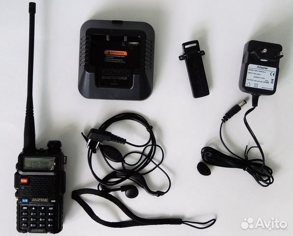 Рация Baofeng UV-5R (5 Ватт ), Оригинал