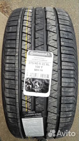 Conti Silent Cros Contact LX Sport Клей 275/40 R22 Conti Silent Cros Contact LX Sport Клей 275/40 R22
