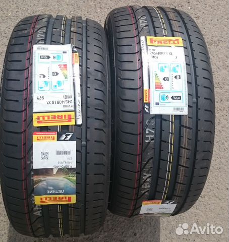 Новые летние Pirelli P-Zero 245/40 R18 MO XL 97 Y