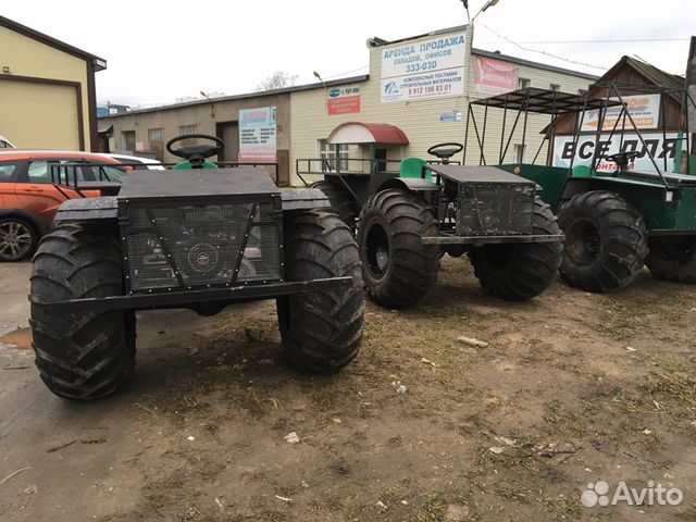 Вездеход. Болотоход плавающий Вепрь