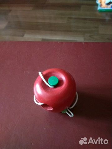 3 - Игрушки из дерева. Яблоко. Медвежонок 3 - Игрушки из дерева. Яблоко. Медвежонок