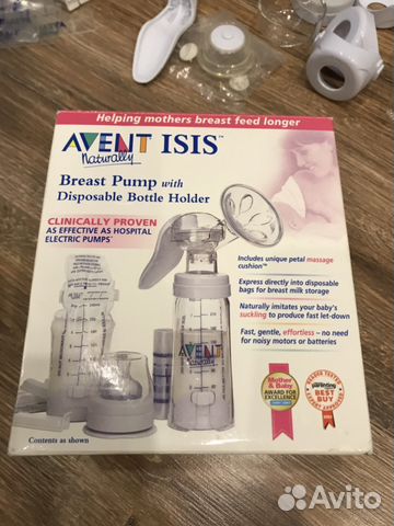 Молокоотсос ручной avent isis Молокоотсос ручной avent isis