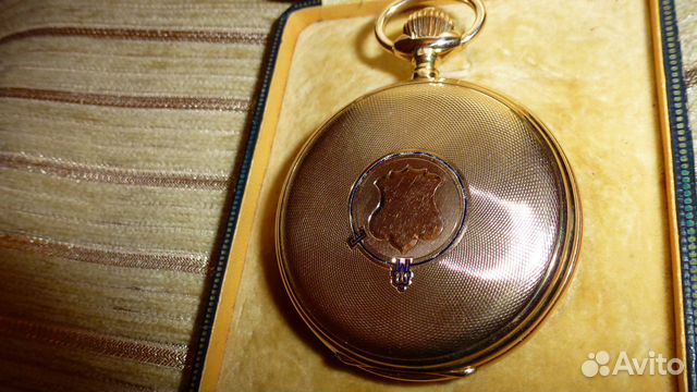 Редчайшие золотые карманные часы Либсон (Кинешма)