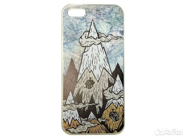 84012373227 Чехол Van Gogh для iPhone 5/5s/SE, горы