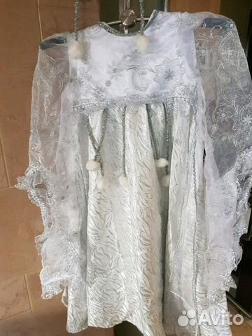 Костюм снежной королевы на девочку 6 - 11 лет