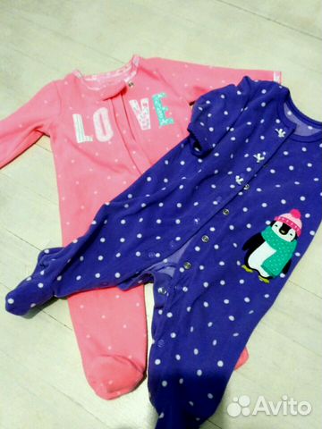 Флисовые слипы carters Флисовые слипы carters