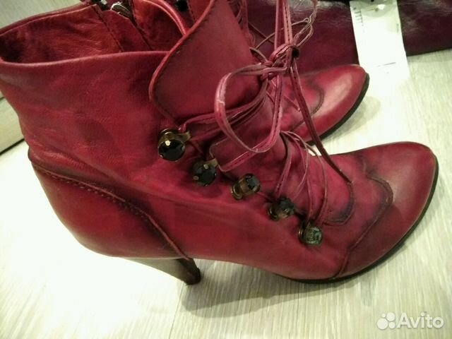 Ботильоны натуральная кожа 38-39 Ботильоны натуральная кожа 38-39