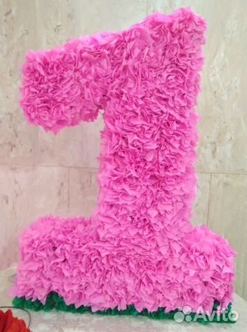 Единичка на годик девочке