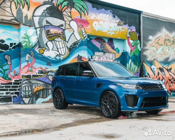 Рестайлинг Range Rover Sport 2 обвес SVR