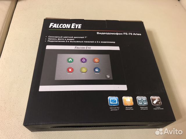 Видеодомофон Falcon Eye FE-70 aries