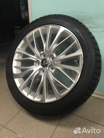 Зимний комплект в сборе на Toyota Camry R18 Зимний комплект в сборе на Toyota Camry R18
