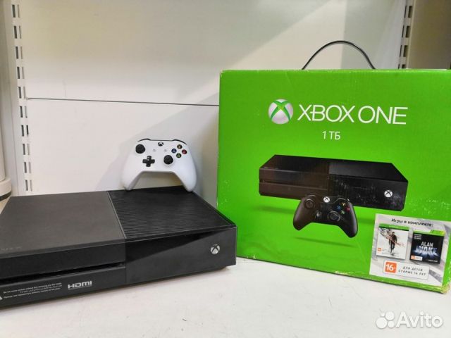 Авито игровой. Коробка Xbox one 1 TB.