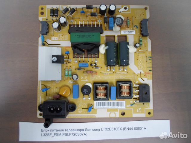 Блок питания телевизора SAMSUNG LT32E310EX