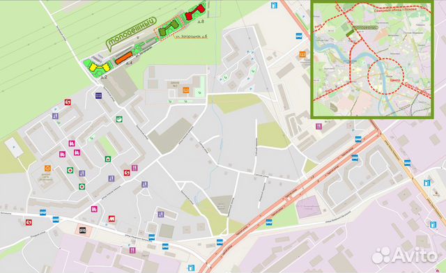 3-к квартира, 71.4 м², 3/9 эт.