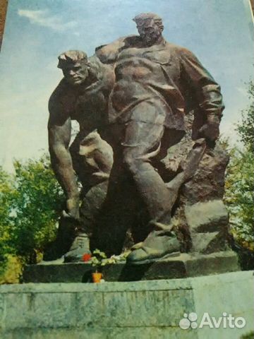 Набор открыток СССР Мамаев Курган,1968