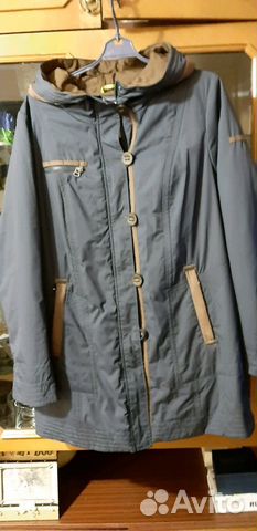 Утеплённый плащ