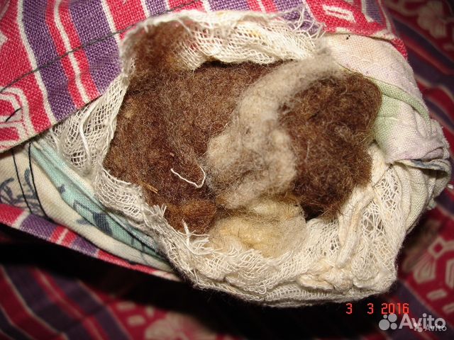 Матрас матрац шерстяной (овечья шерсть) СССР