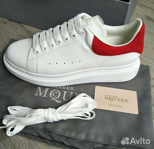 Новые Кроссоки Alexander McQueen, Нат Кожа Новые Кроссоки Alexander McQueen, Нат Кожа