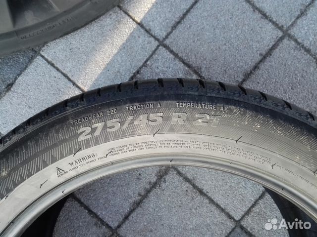 Новые Michelin Latitude Sport 3 MO 275/45 R21 TbL