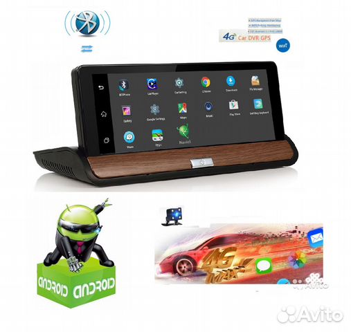 Видеорегистратор Android Wi-Fi, GPS, 3G,4G SIM Видеорегистратор Android Wi-Fi, GPS, 3G,4G SIM