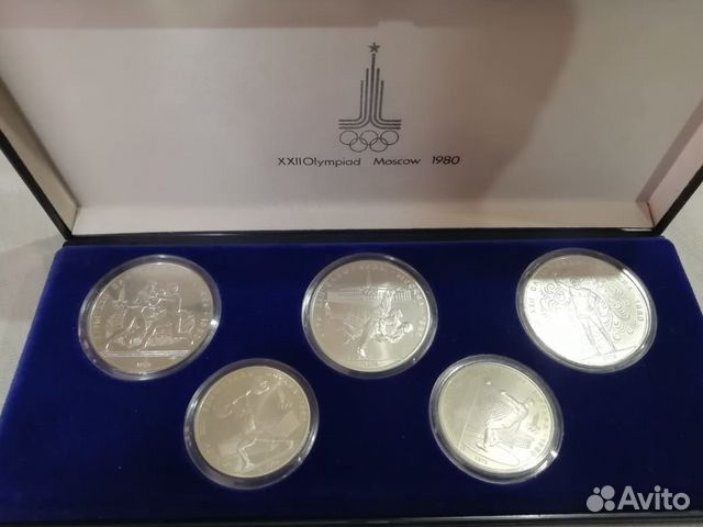 Монеты олимпиада серебро