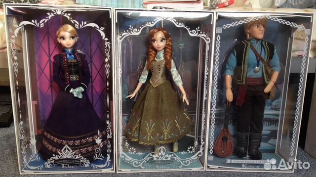 Лимитированные куклы Дисней Холодное Сердце Лимитированные куклы Дисней Холодное Сердце