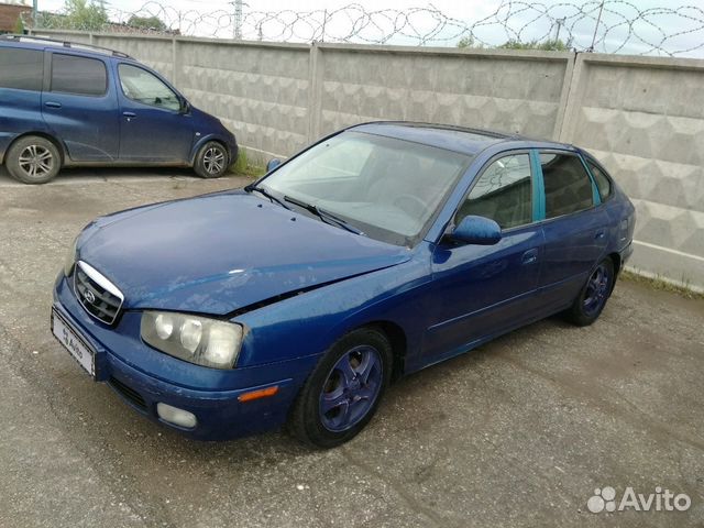 Hyundai Elantra 2.0 AT, 2001, битый, 173 000 км