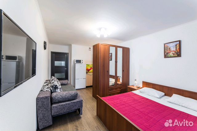 

Квартира-студия, 26 м², 2 кровати