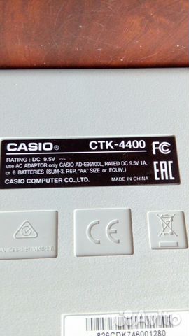 Синтезатор Casio стк-4400