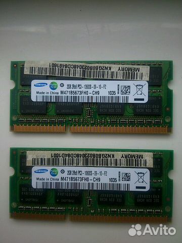 Оперативная память SAMSUNG 2GB