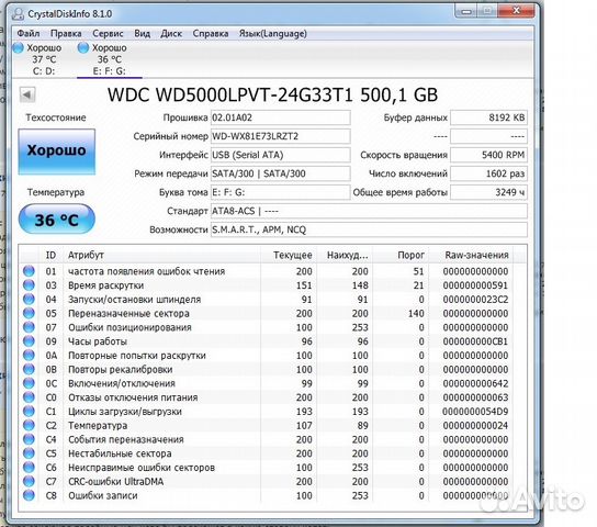 WD Blue 500 Gb