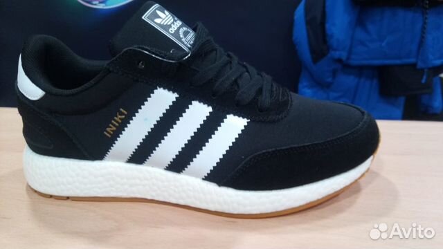 Кроссовки Adidas Iniki черные 36-41