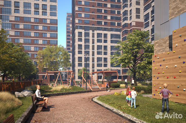 1-к квартира, 35.7 м², 2/20 эт. 1-к квартира, 35.7 м², 2/20 эт.