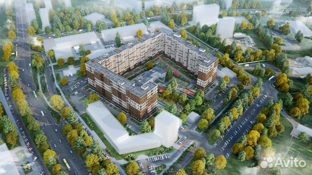 1-к квартира, 41.3 м², 16/17 эт.