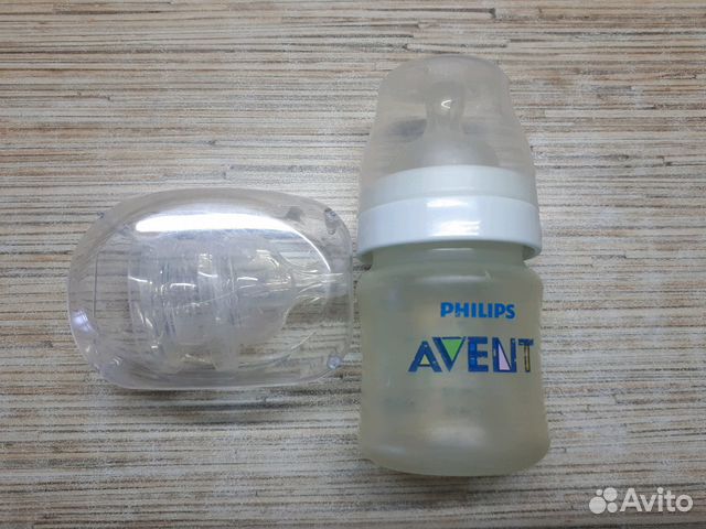 Бутылочка philips avent 0+