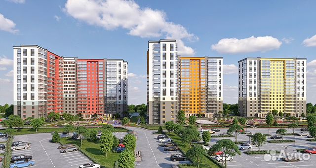 2-к квартира, 62.7 м², 9/18 эт. 2-к квартира, 62.7 м², 9/18 эт.