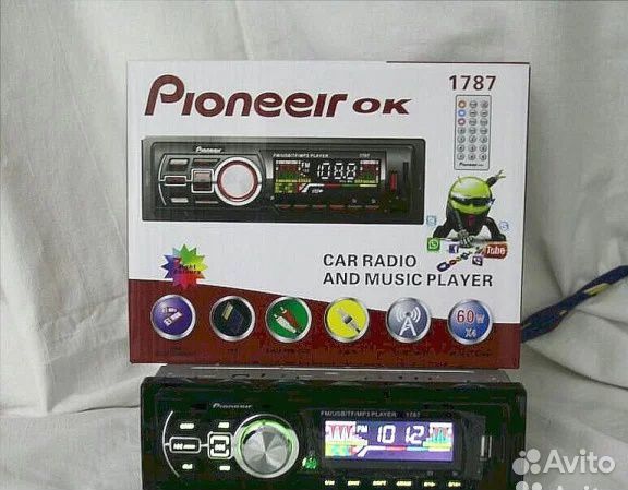 Автомагнитола pioneer ok 1785 Магнитола Автомагнитола pioneer ok 1785 Магнитола